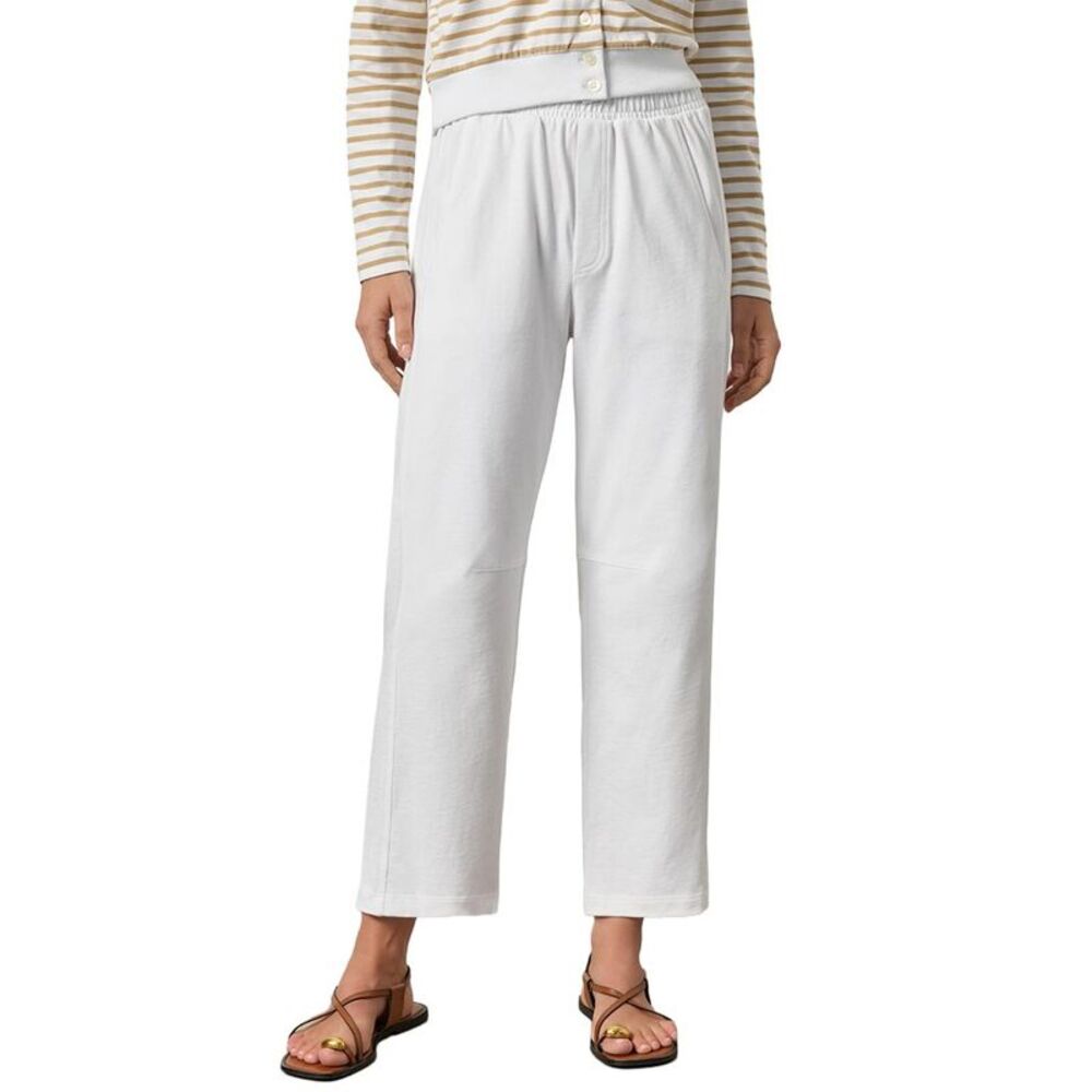 Lilla P Womens Side Panel Straight Leg Pant